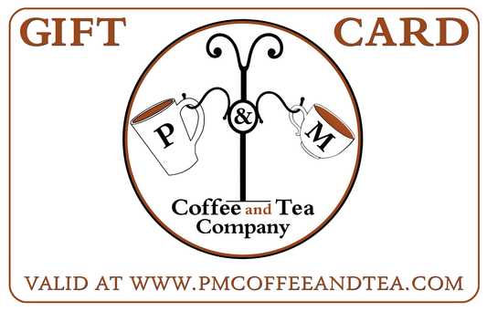 P&M Coffee and Tea - Gift Cards